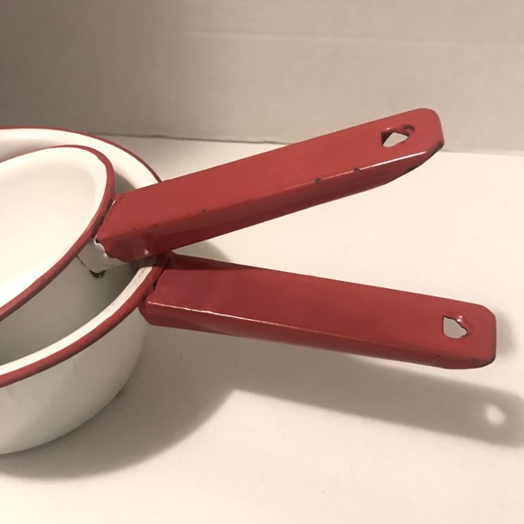 3 Vintage Enamelware Pans - Picture 2 of 15